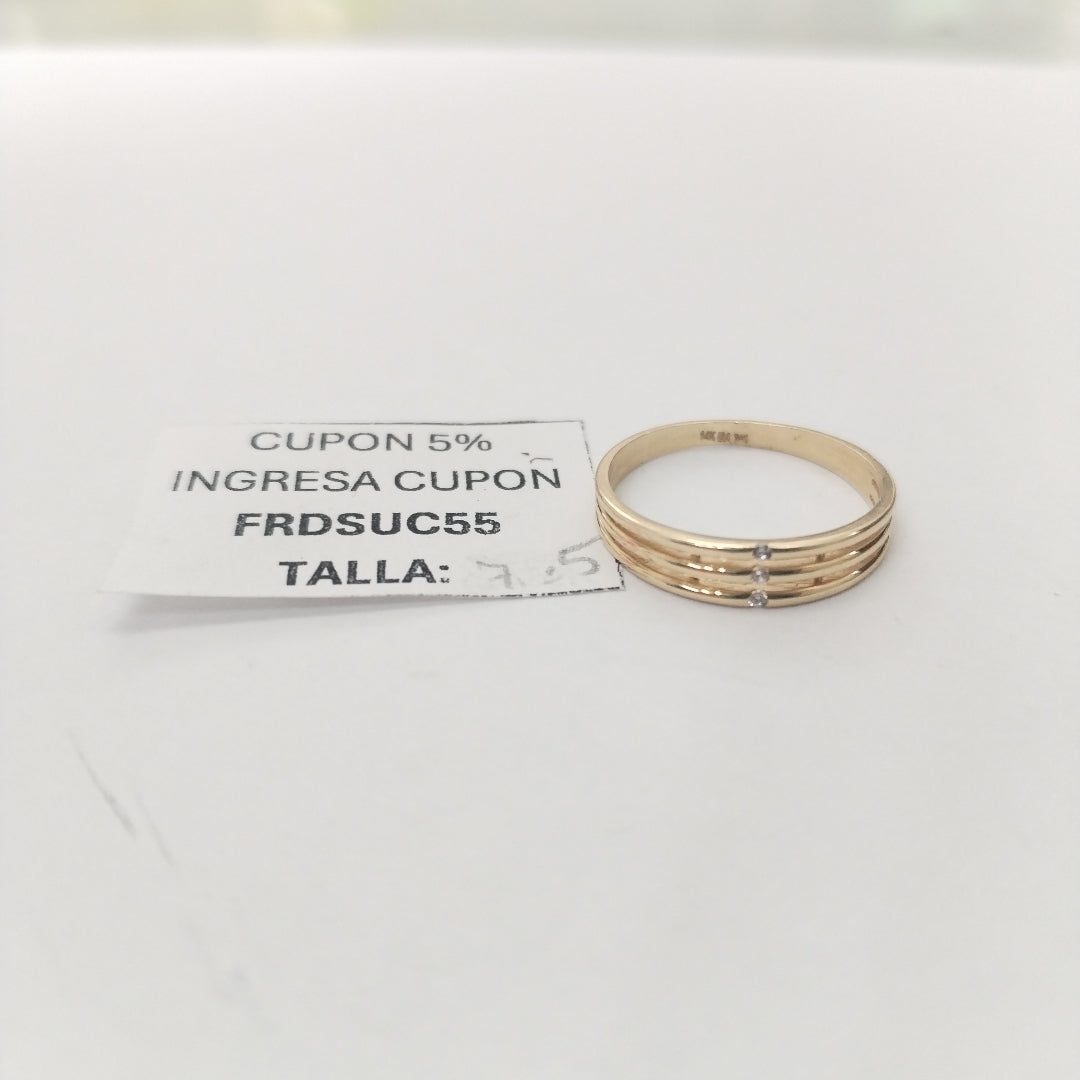 ANILLOS DAMA ORO 14K 1.6 (NUEVO)