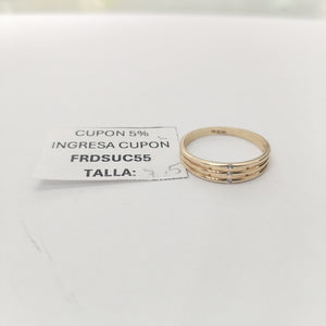 ANILLOS DAMA ORO 14K 1.6 (NUEVO)