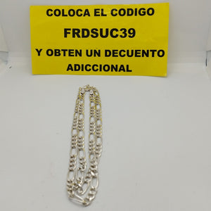 CADENA TEJIDO 3X1 PLATA .925 55 CM 16 GR (NUEVO)