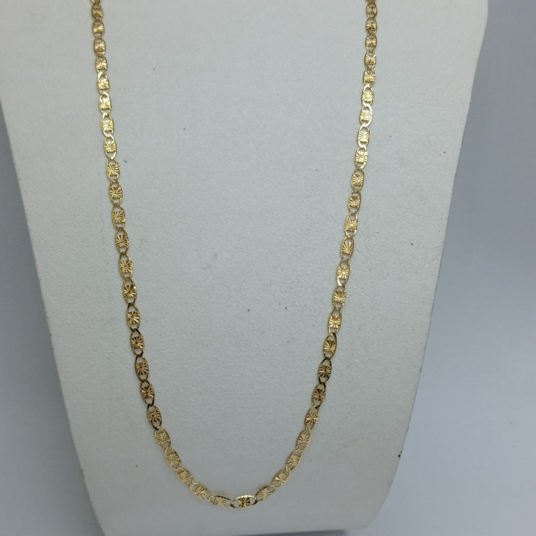 CADENAS GUCHI ORO 14K 55 CM 7.1 GR (NUEVO)