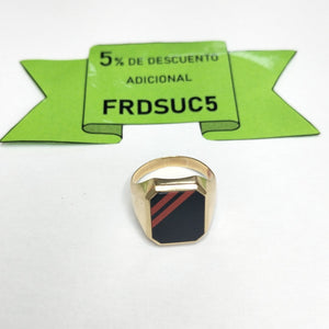 ANILLO ORO 14 K 4.7 GRMS (SEMINUEVO)