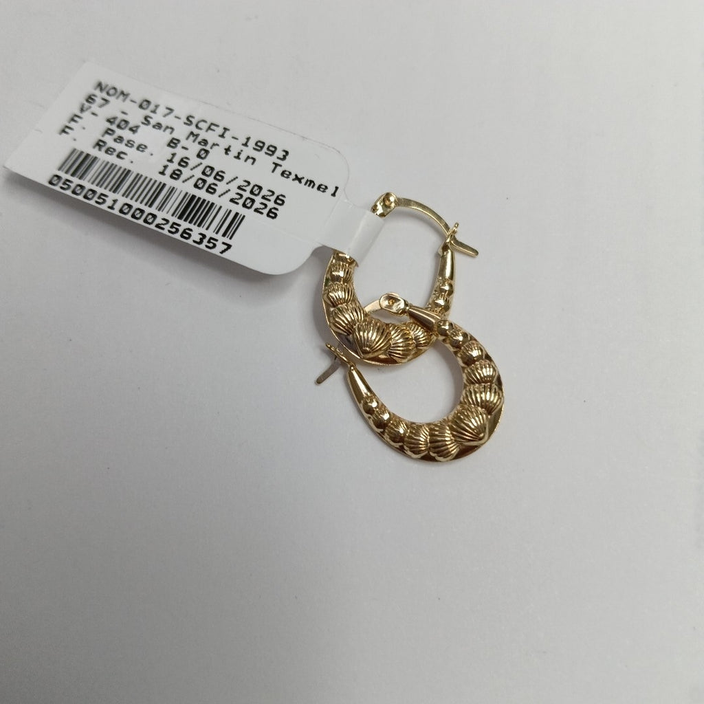 ARRACADAS ORO 14K 0.8 (NUEVO)