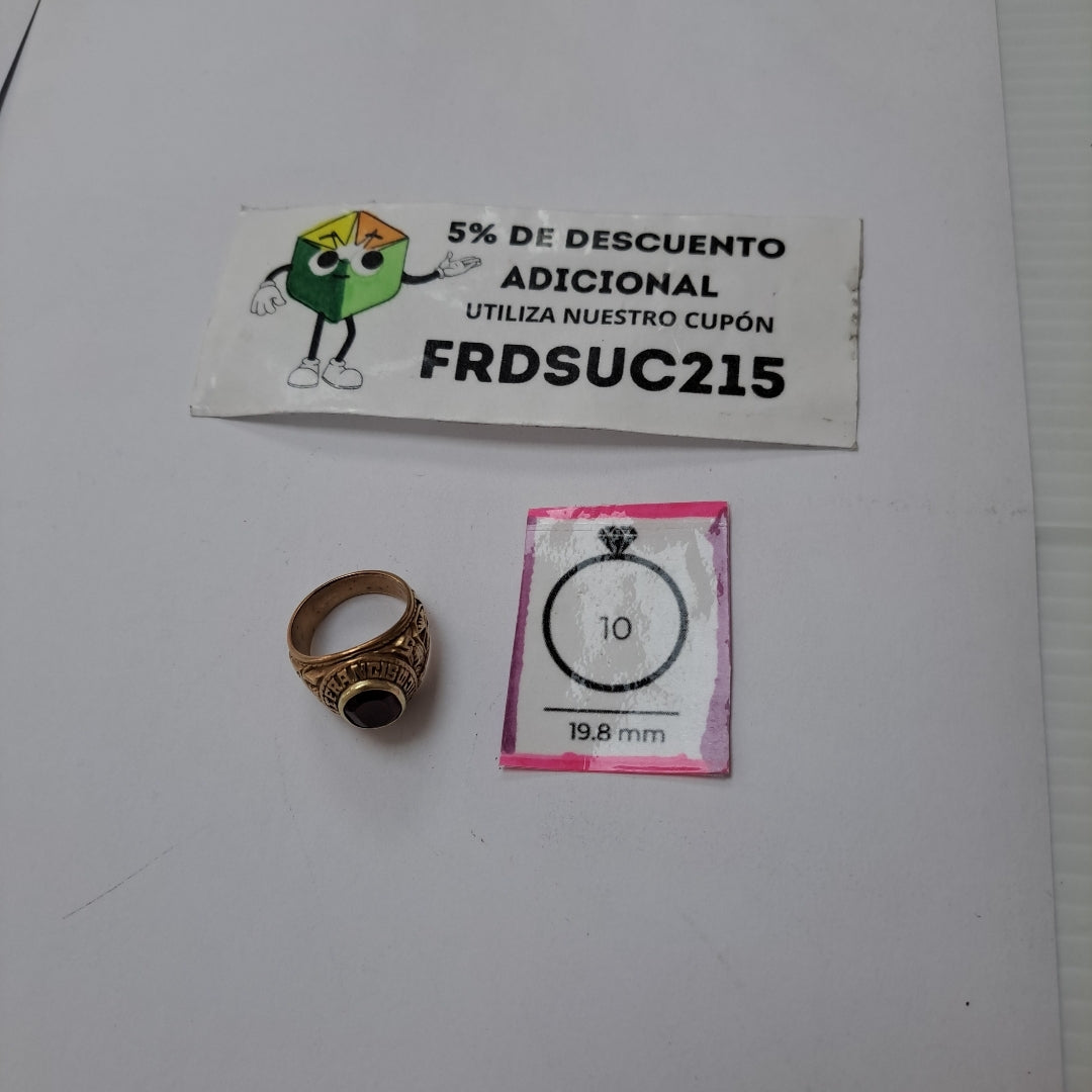 ANILLO ORO 8 K 13,60 GRMS (SEMINUEVO)
