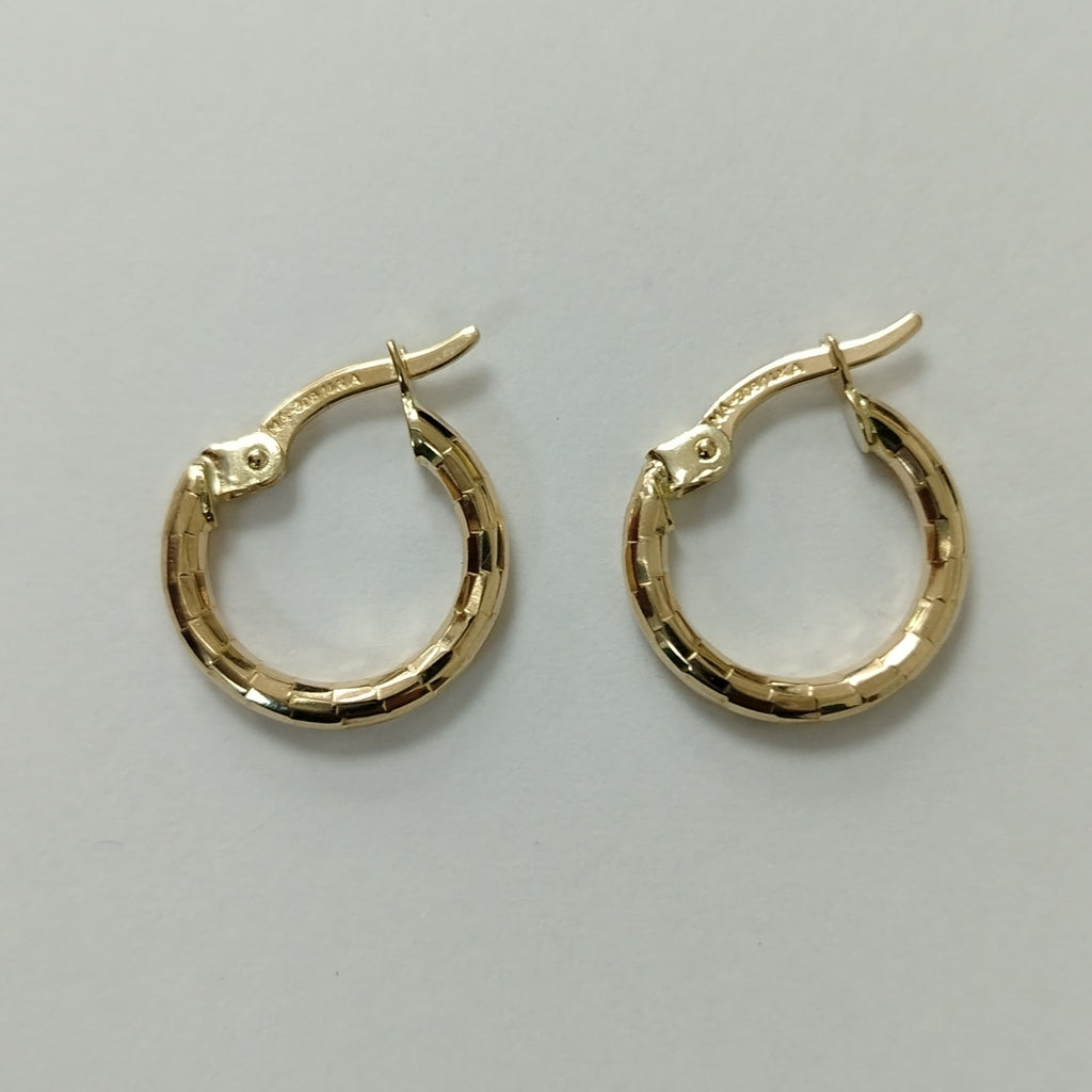 ARRACADAS ORO 14K 1.2 (NUEVO)