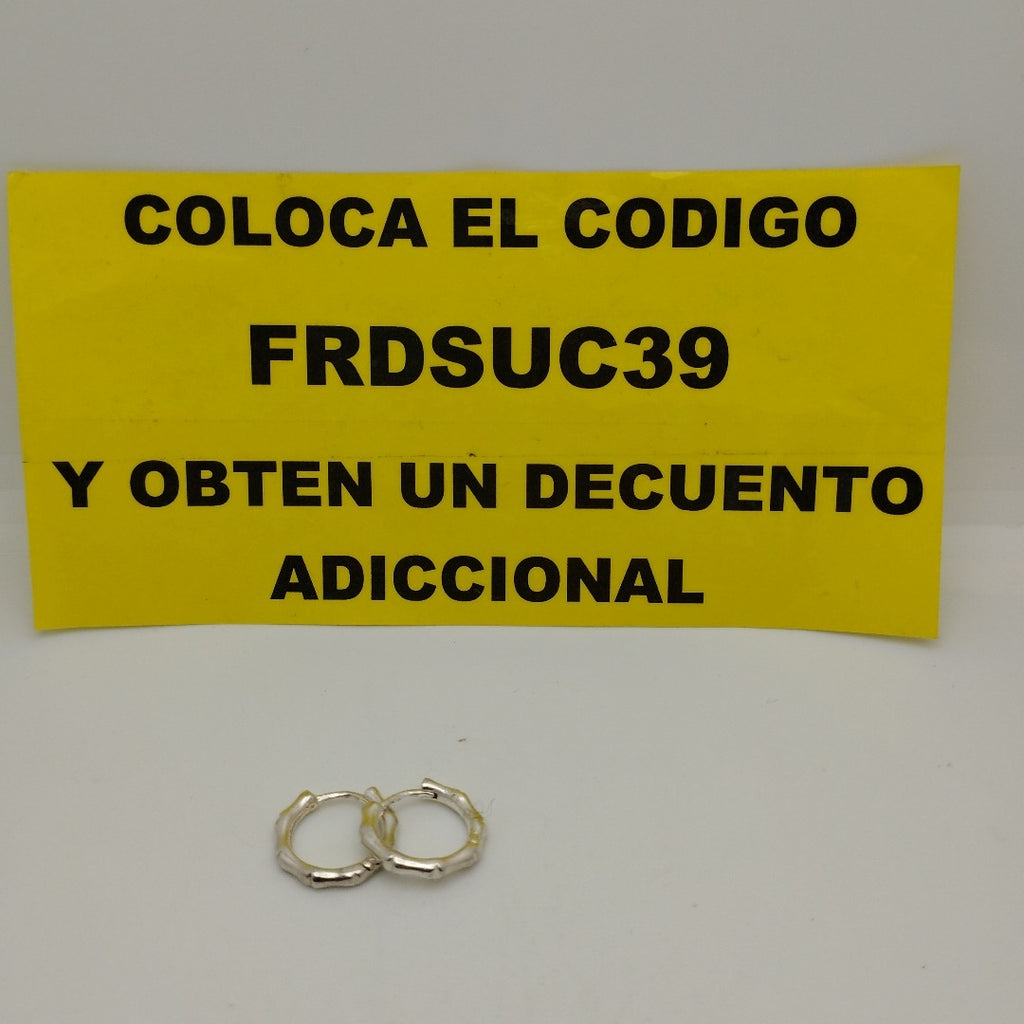 ARRACADAS ESPECIAL PLATA .925 3 GR (NUEVO)
