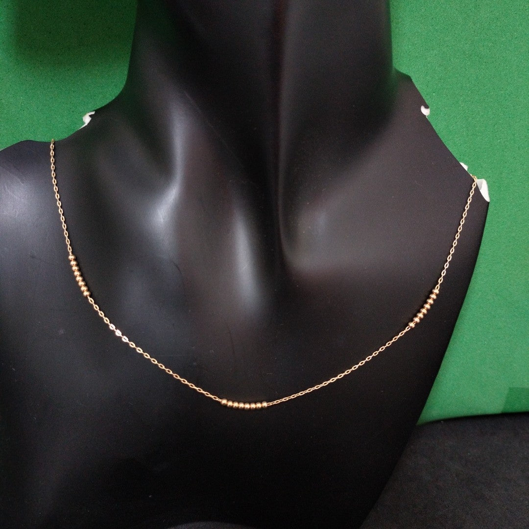 GARGANTILLA ORO 14 K 2,30 GRMS (SEMINUEVO)