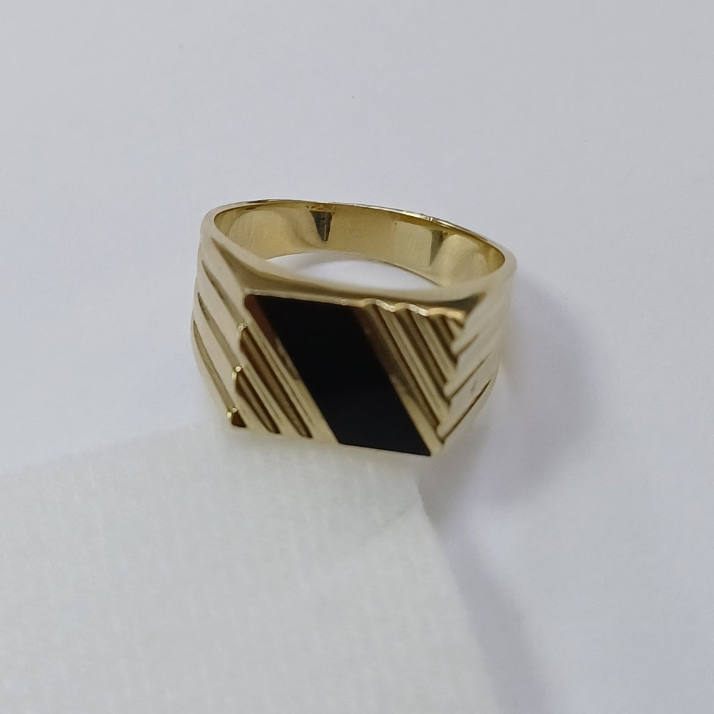 ANILLOS CABALLERO ORO 10K 5.4 (NUEVO)