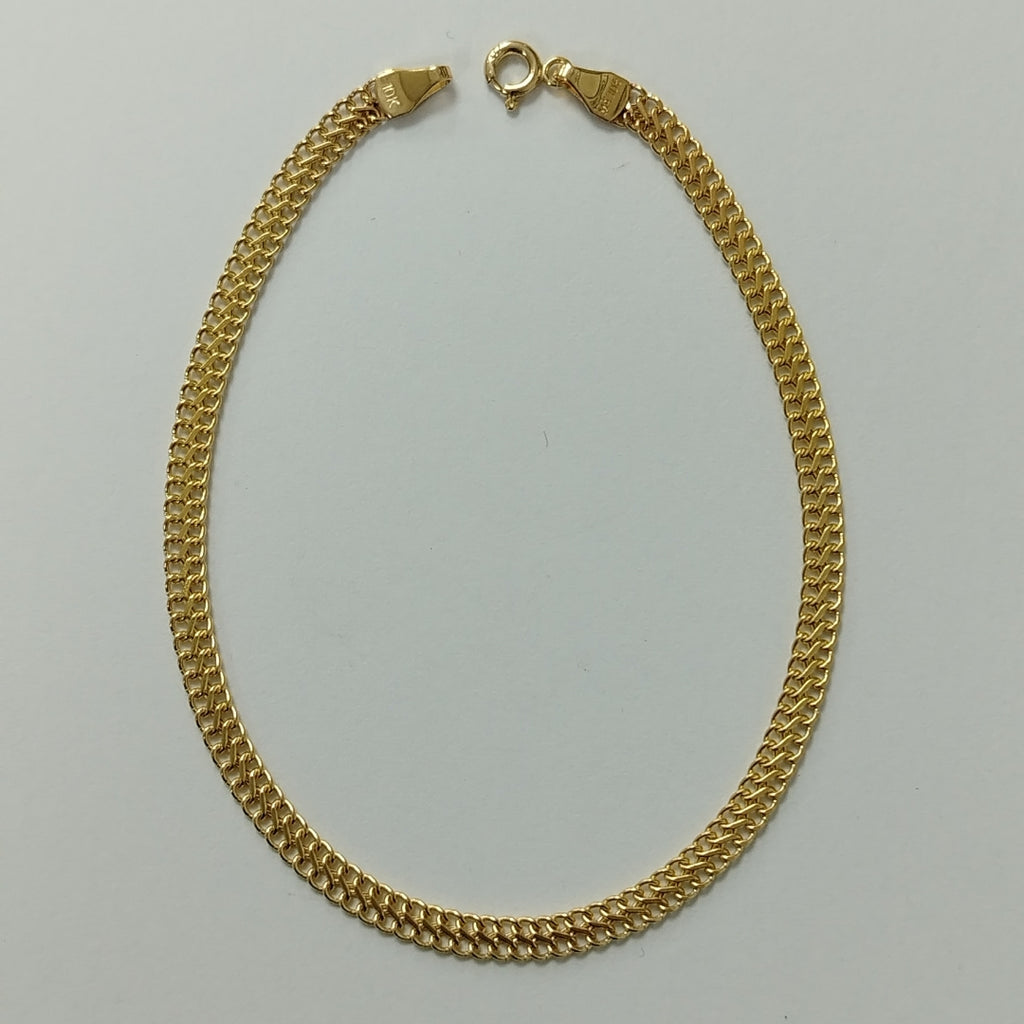 PULSERAS CABALLERO ORO 10K 1.9 (NUEVO)