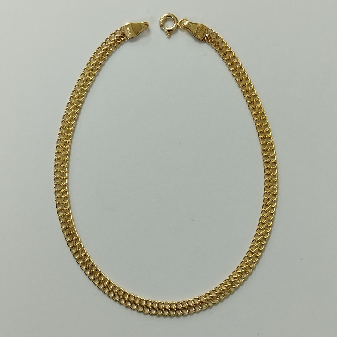 PULSERAS CABALLERO ORO 10K 1.9 (NUEVO)