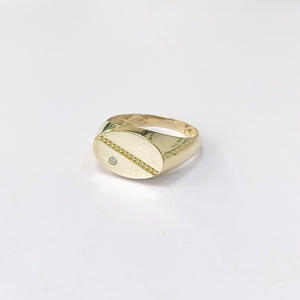 ANILLOS CABALLERO ORO 10K 2.6 (NUEVO)
