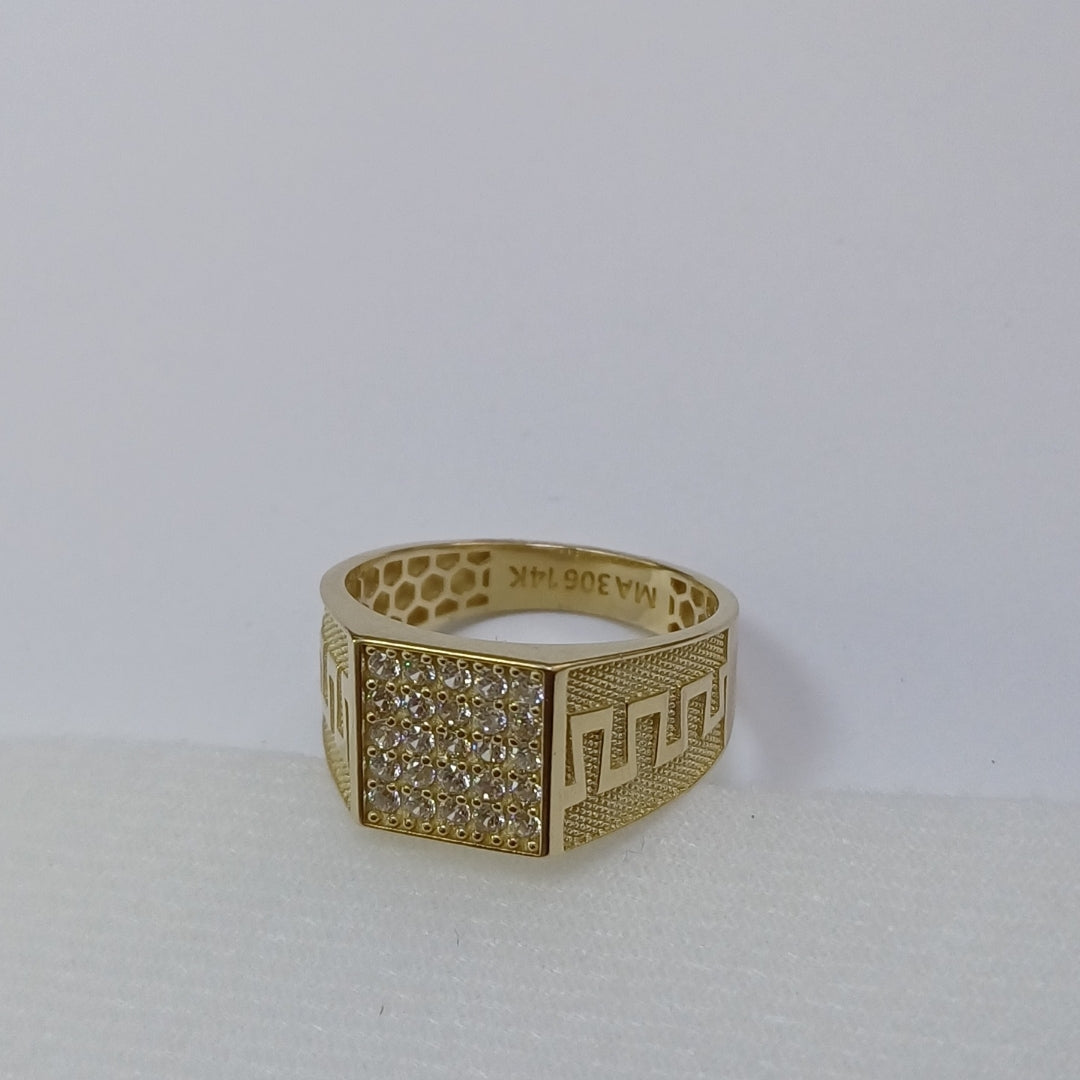 ANILLOS CABALLERO ORO 14K 5.6 (NUEVO)