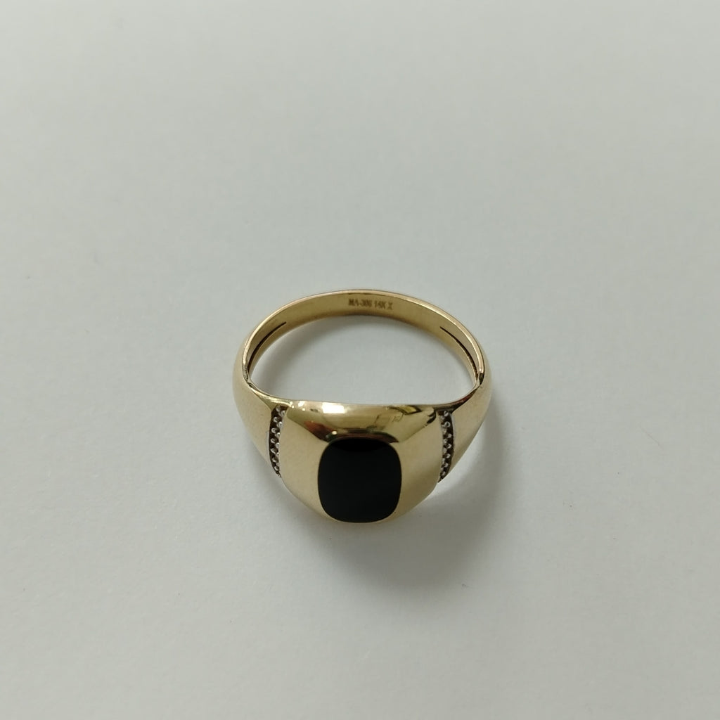 ANILLOS CABALLERO ORO 14K 4.4 (NUEVO)