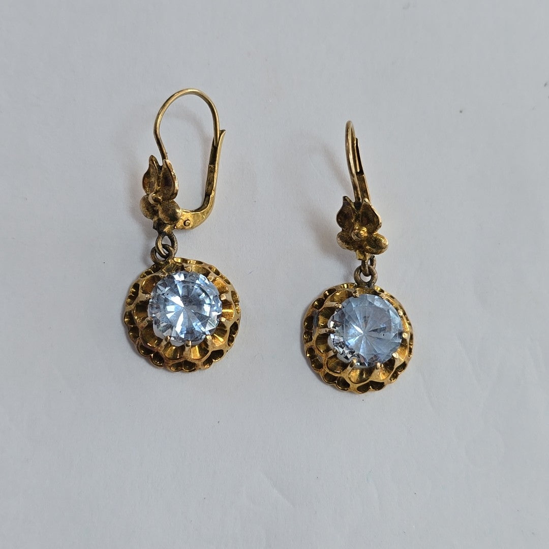 ARETES PAR ORO 10 K 4,00 GRMS (SEMINUEVO)