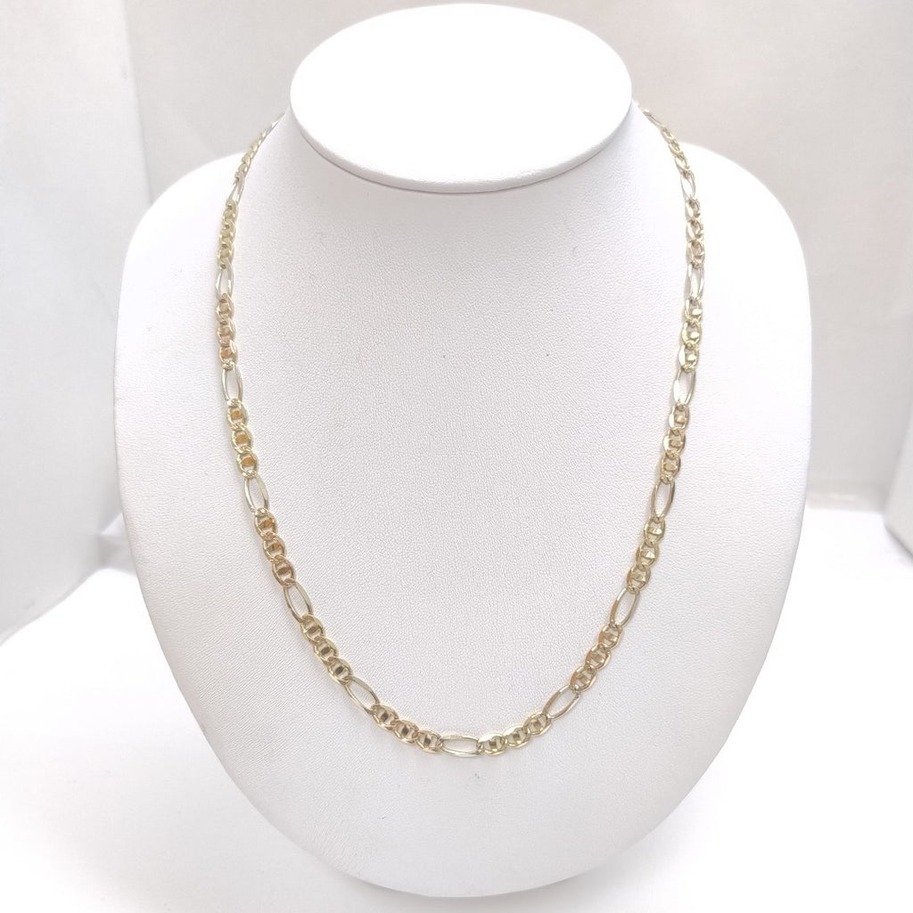 CADENA ORO COMBINADO 14 K 21 GRMS (SEMINUEVO)