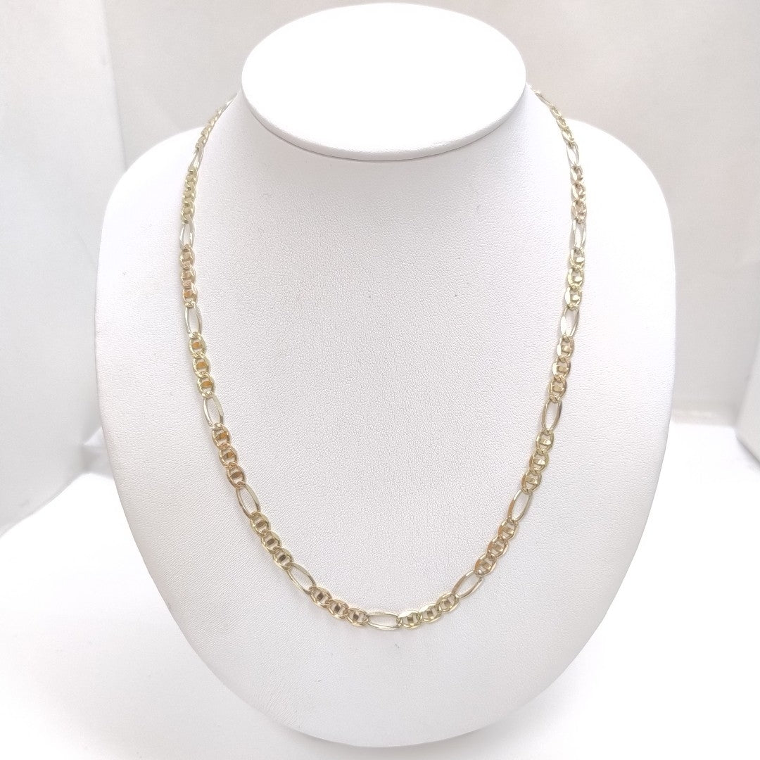 CADENA ORO COMBINADO 14 K 21 GRMS (SEMINUEVO)