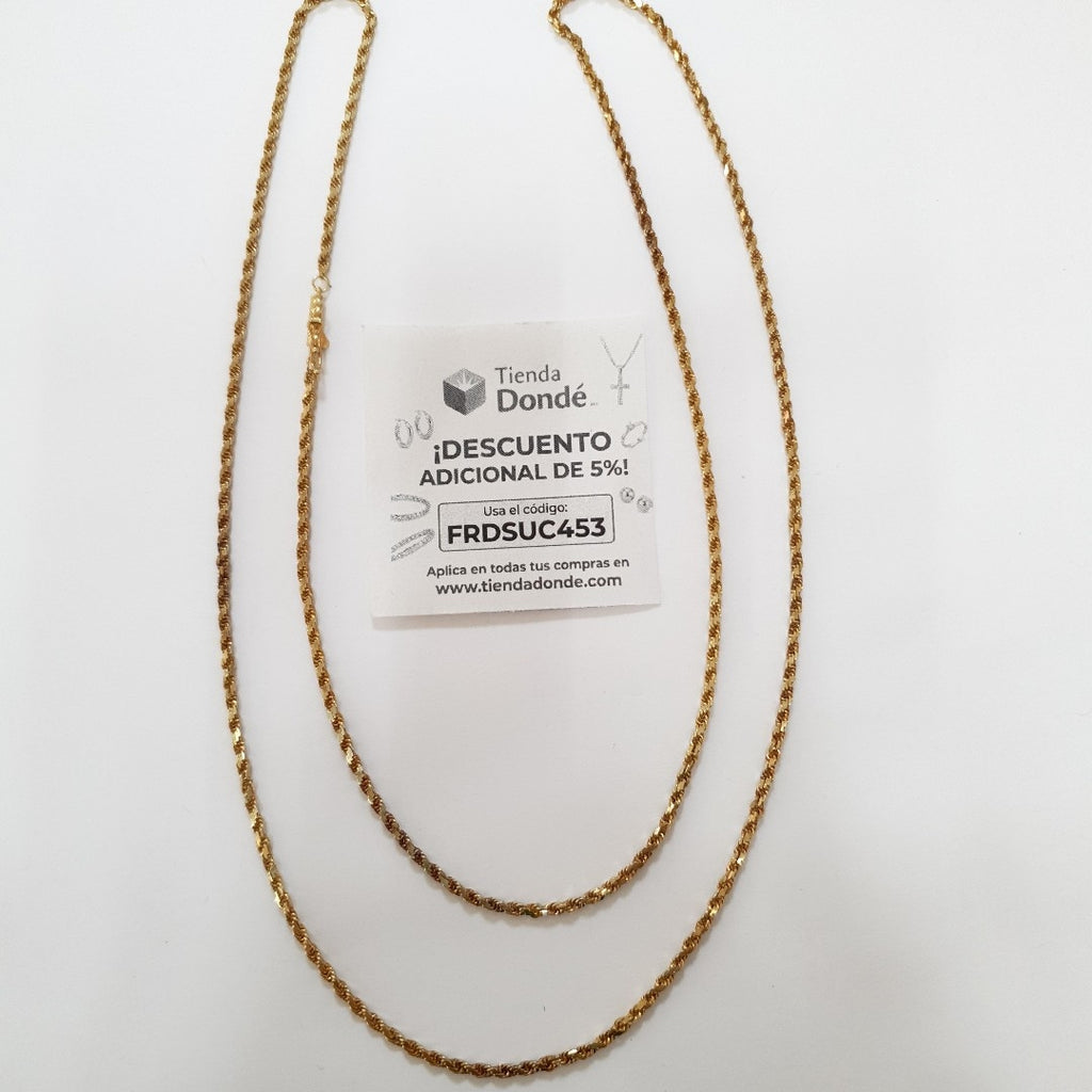 CADENA ORO 14 K 13,00 GRMS (SEMINUEVO)