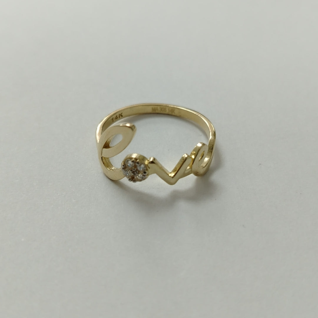 ANILLOS DAMA ORO 14K 2 (NUEVO)