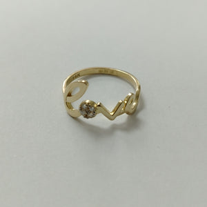 ANILLOS DAMA ORO 14K 2 (NUEVO)