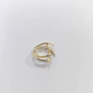 ARRACADAS ORO 14K 1.5 (NUEVO)