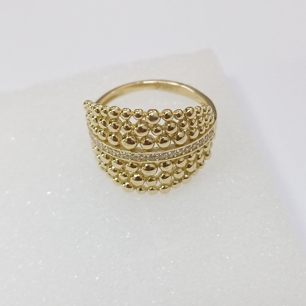 ANILLOS DAMA ORO 14K 4 (NUEVO)