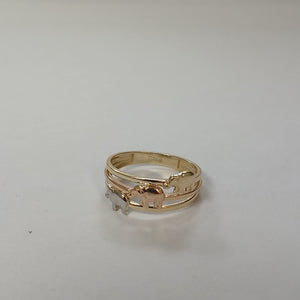 ANILLOS DAMA ORO 14K 2 (NUEVO)