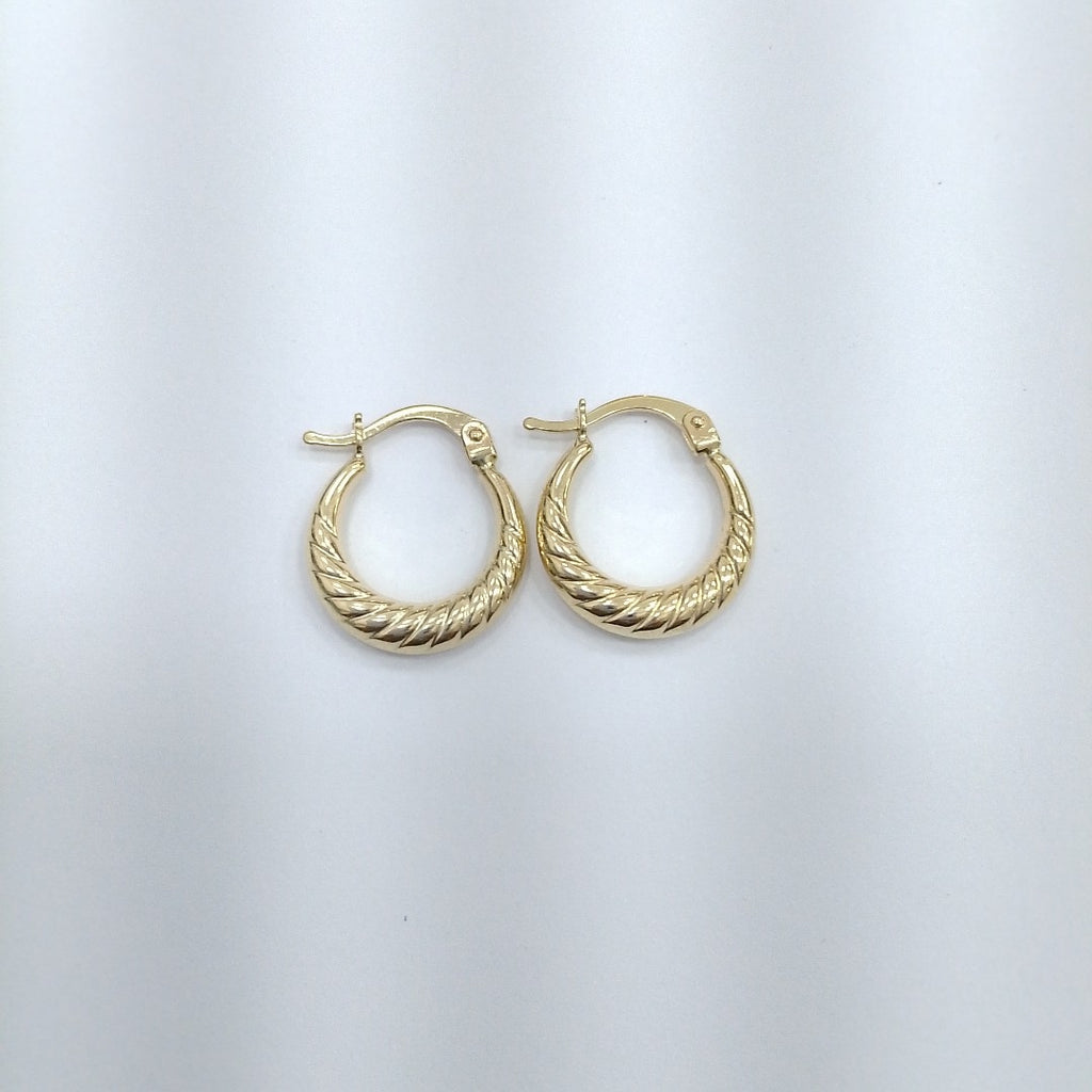 ARRACADAS ORO 14K 1.1 (NUEVO)