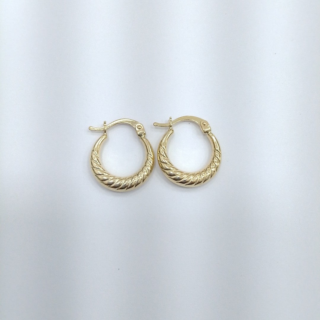 ARRACADAS ORO 14K 1.1 (NUEVO)