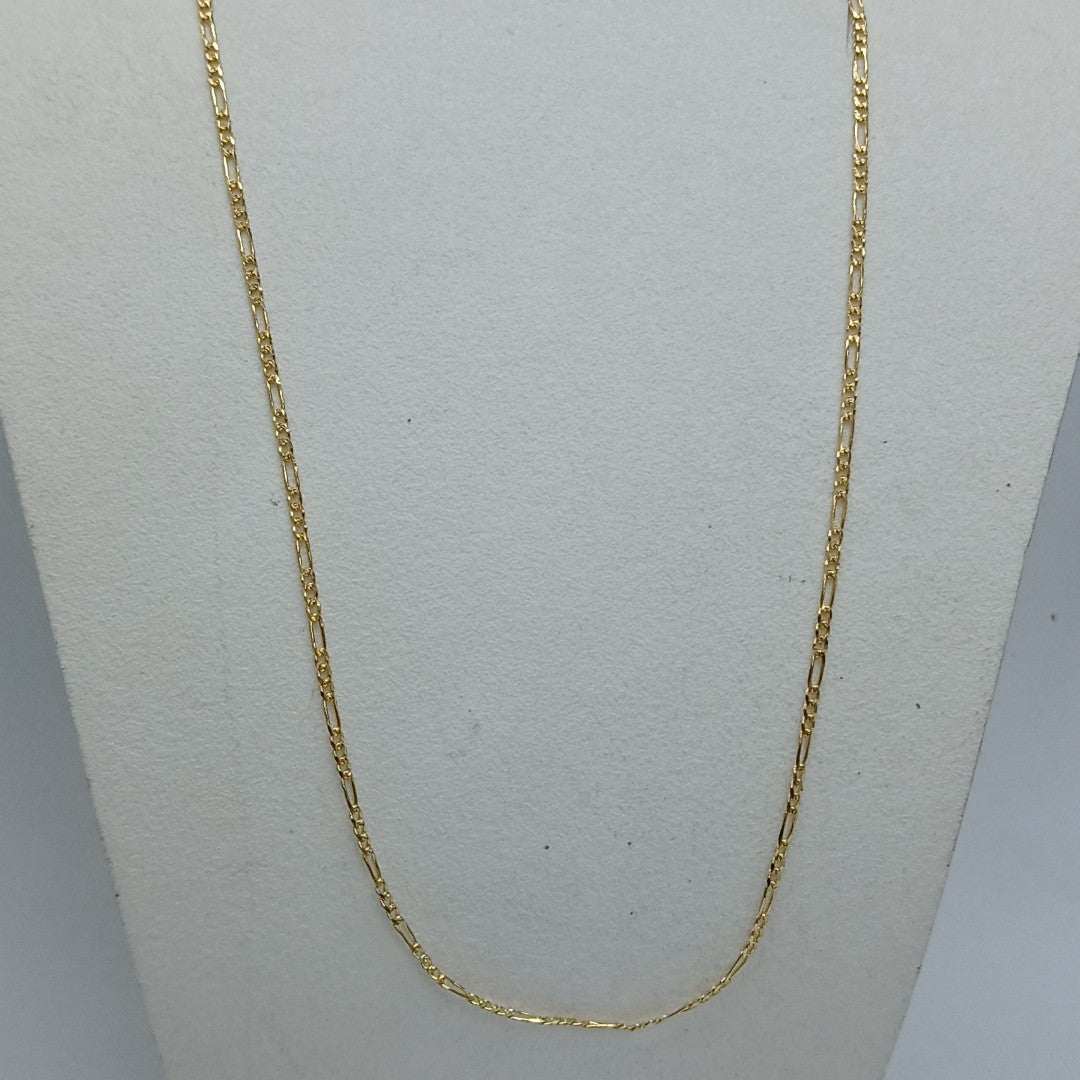 CADENAS 3X1 ORO 14K 55 CM 3.8 GR (NUEVO)