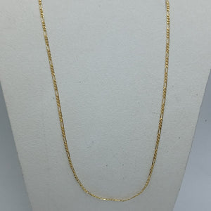CADENAS 3X1 ORO 14K 55 CM 3.8 GR (NUEVO)