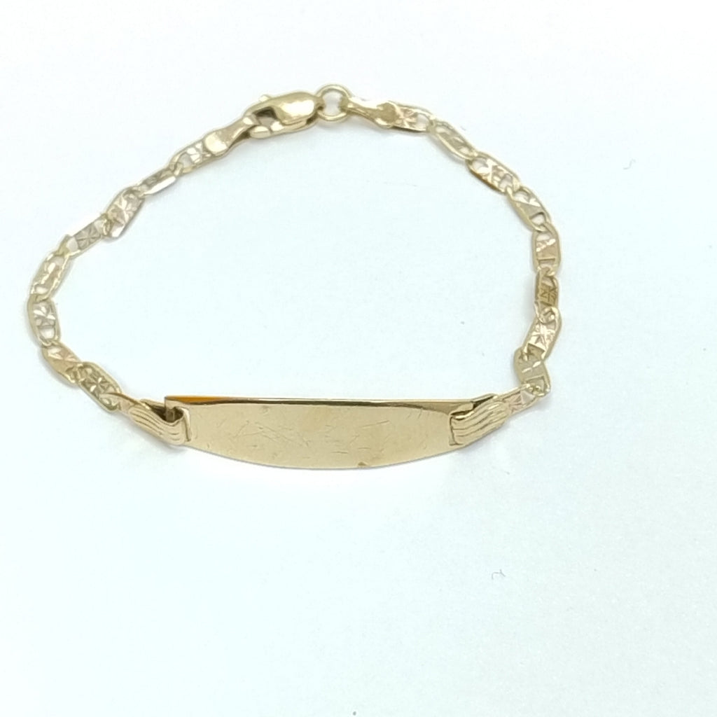 ESCLAVA ORO COMBINADO 14 K 2.7 GRMS (SEMINUEVO)