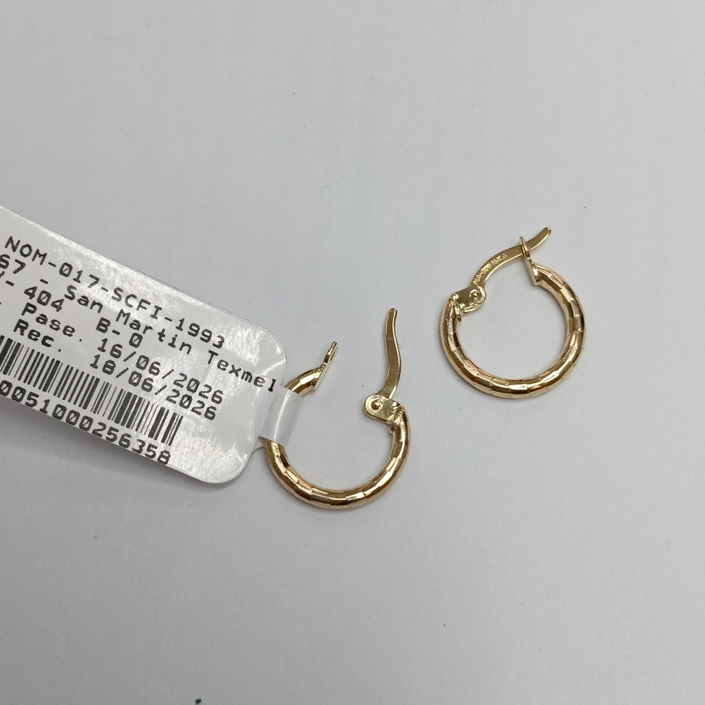 ARRACADAS ORO 14K 1.2 (NUEVO)