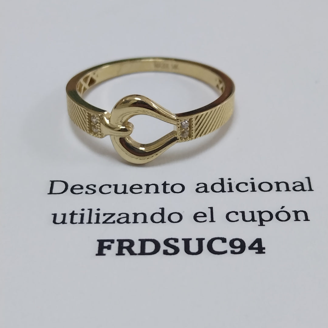 ANILLOS DAMA ORO 14K 1.6 (NUEVO)