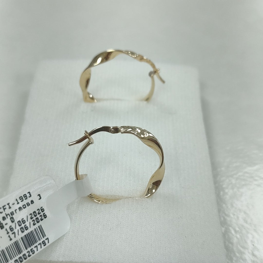 ARRACADAS ORO 14K 2 (NUEVO)