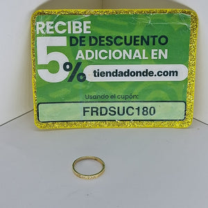 ANILLOS DAMA ORO 14K 1.5 (NUEVO)