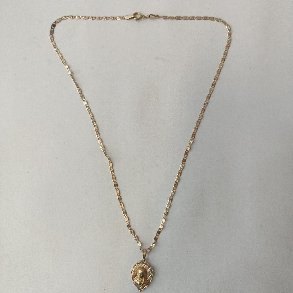 CADENA, DIJE ORO 10 K 3 GRMS (SEMINUEVO)