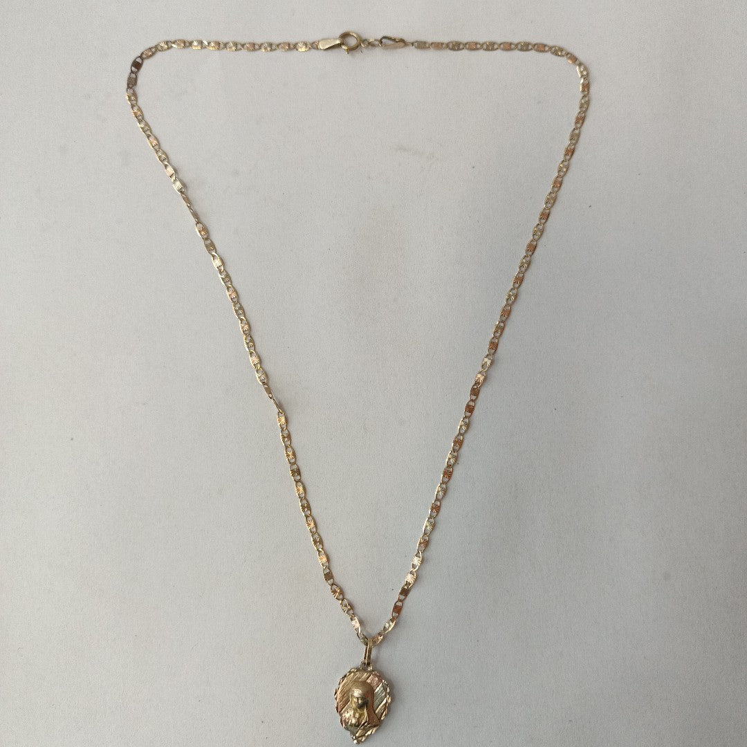CADENA, DIJE ORO 10 K 3 GRMS (SEMINUEVO)