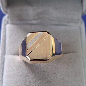 ANILLOS CABALLERO ORO 10K 5.5 (NUEVO)