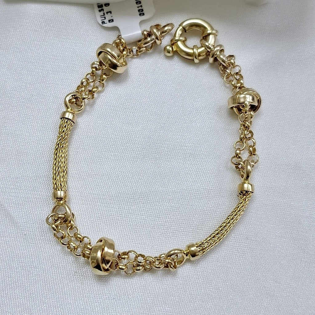PULSERA ORO 14 K 10.3 GRMS (SEMINUEVO)