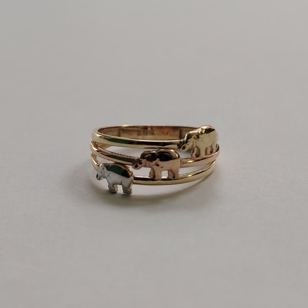 ANILLOS DAMA ORO 14K 2 (NUEVO)