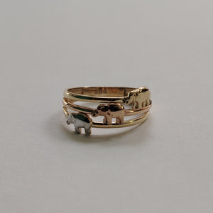 ANILLOS DAMA ORO 14K 2 (NUEVO)