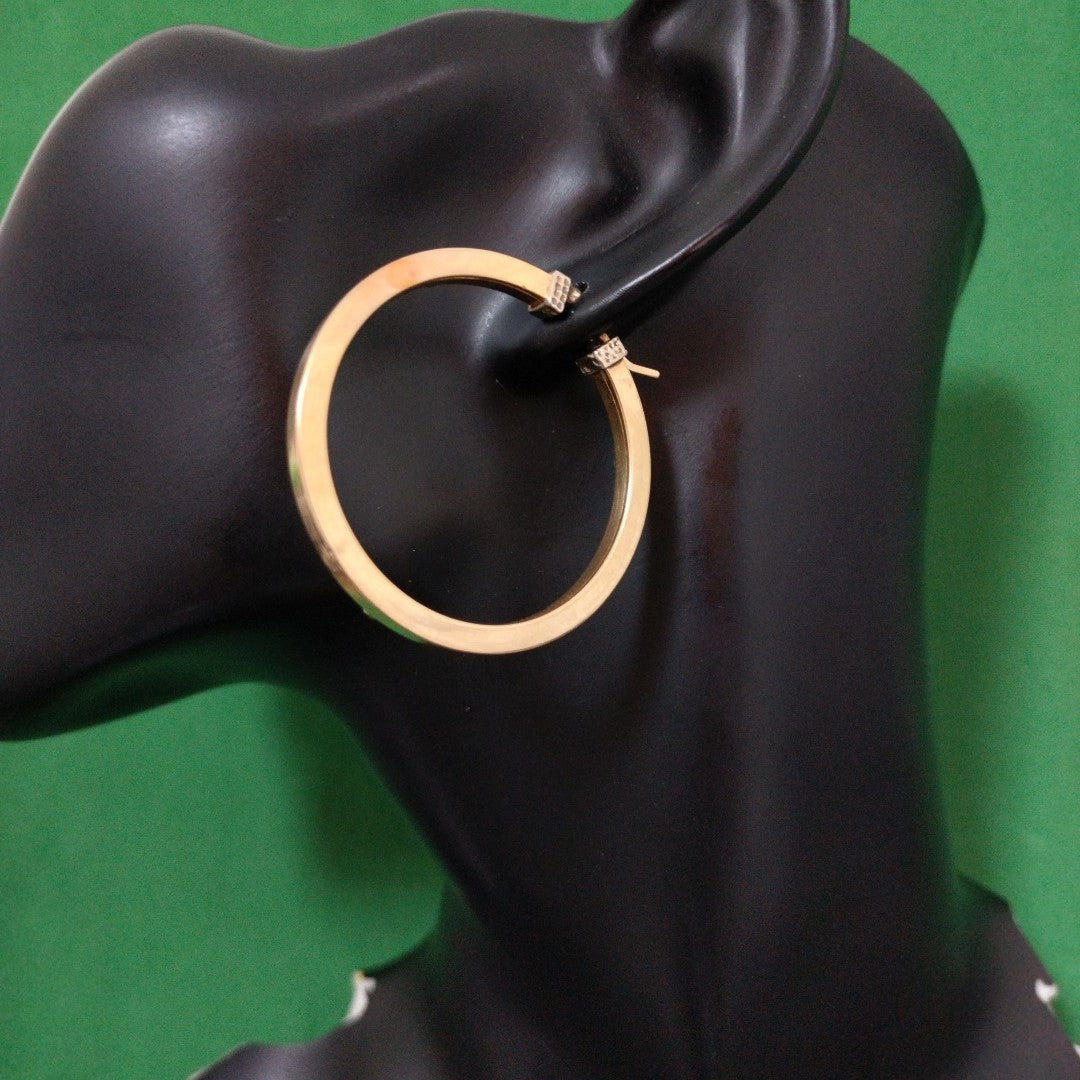 ARRACADAS PAR ORO 14 K 6.3 GRMS (SEMINUEVO)