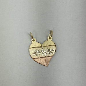 DIJE ORO COMBINADO 14 K 1,50 GRMS (SEMINUEVO)