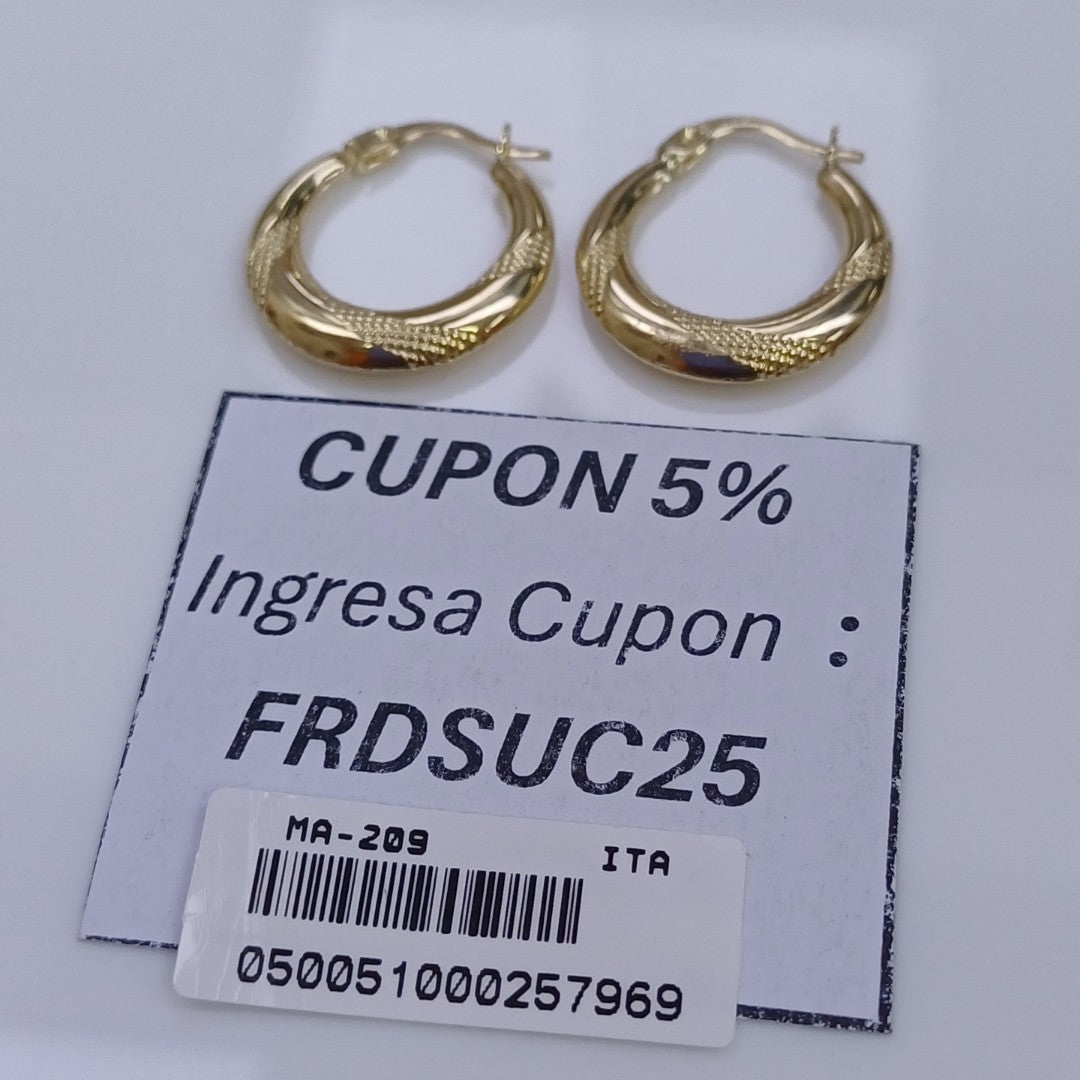 ARRACADAS ORO 14K 1.8 (NUEVO)