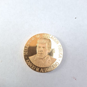 Moneda Centenario Cincuenta Pesos Oro Mexicano 21.6K
