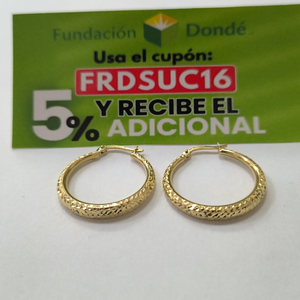 ARRACADAS ORO 14K 2.1 (NUEVO)