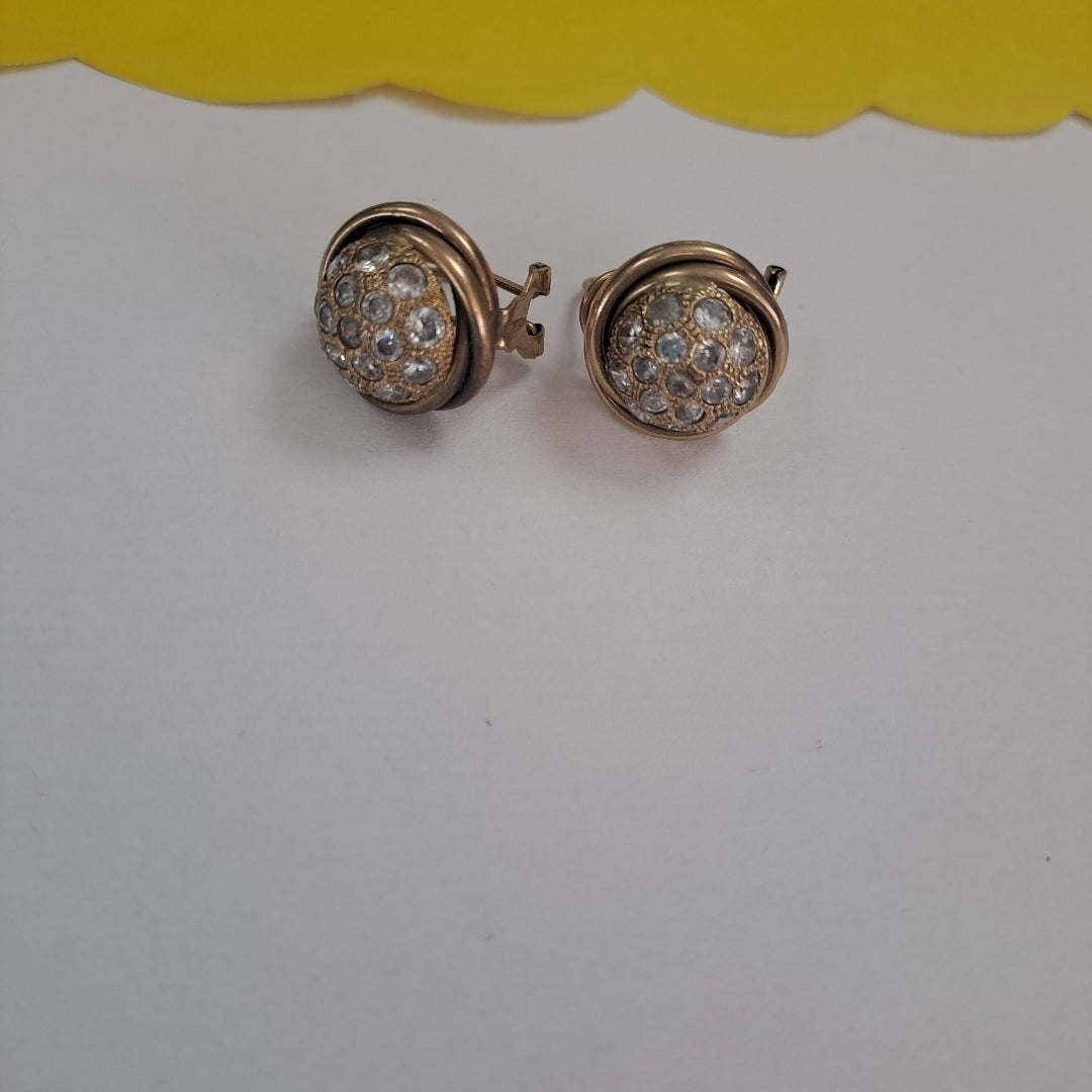 ARETES PAR ORO 10 K 6,60 GRMS (SEMINUEVO)