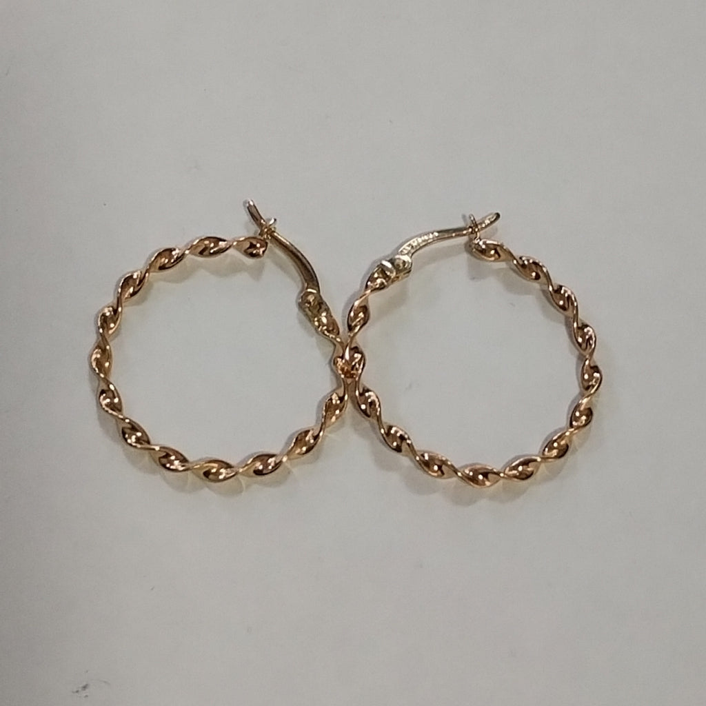ARRACADAS ORO 14K 1.5 (NUEVO)
