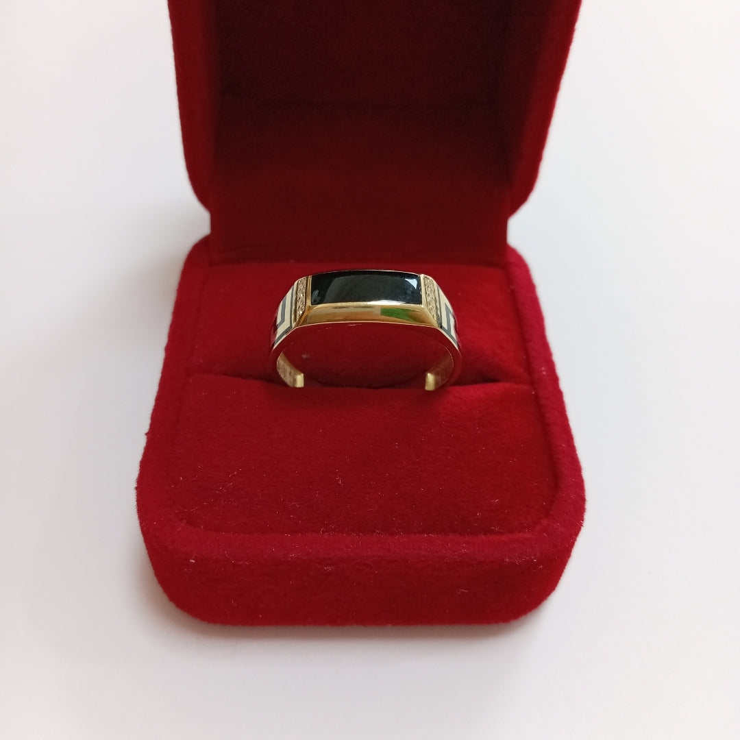 ANILLOS CABALLERO ORO 14K 3.5 (NUEVO)