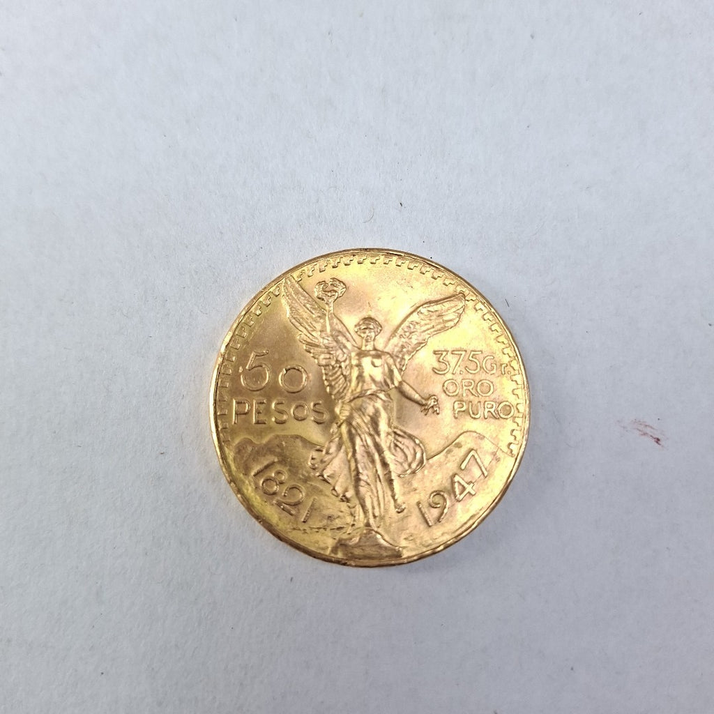 K1 41.6 GRMS 21 K IDENTIFICACIÓN MONEDA NOMINATIVA MONEDAS PESOS 50 PESO (SEMINUEVO)