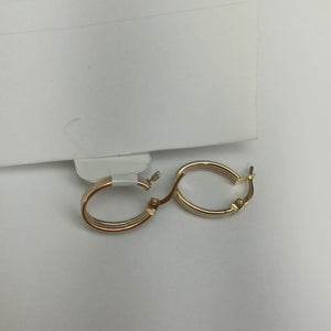 ARRACADAS ORO 14K 1.5 (NUEVO)